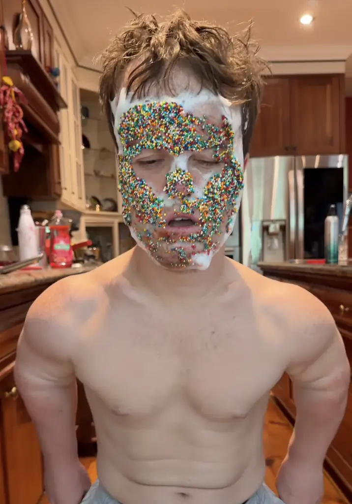 John makes funny content online full time. Credit Instagram / John Ferguson