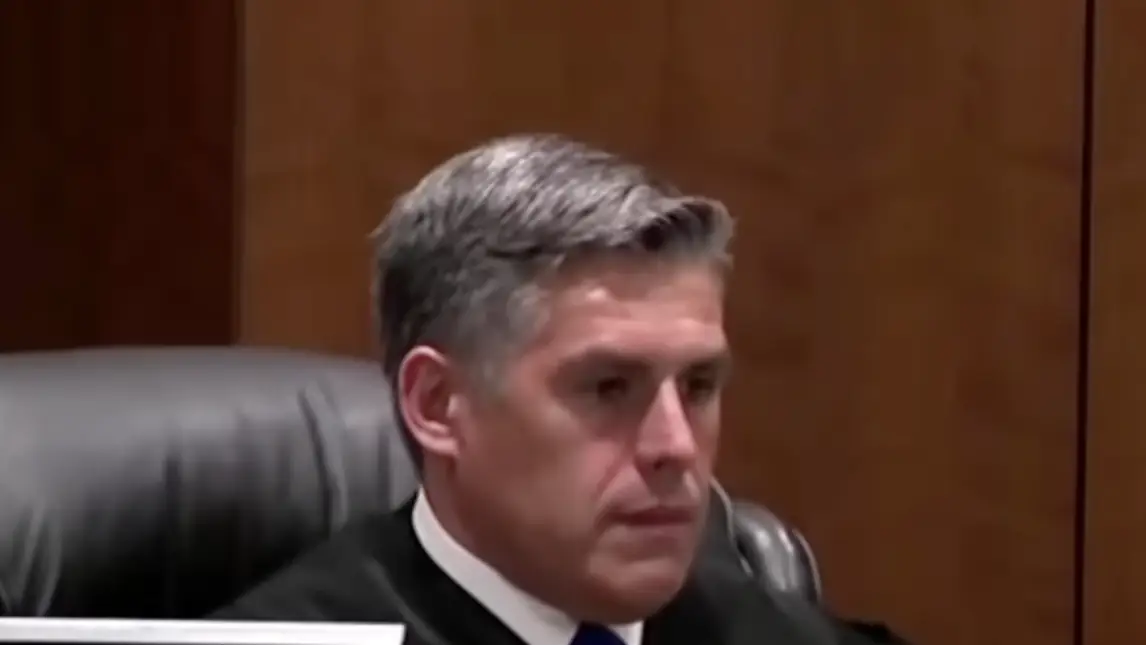 Judge Graf was clearly taken aback by the footage. Credit: Dr G Explains/YouTube