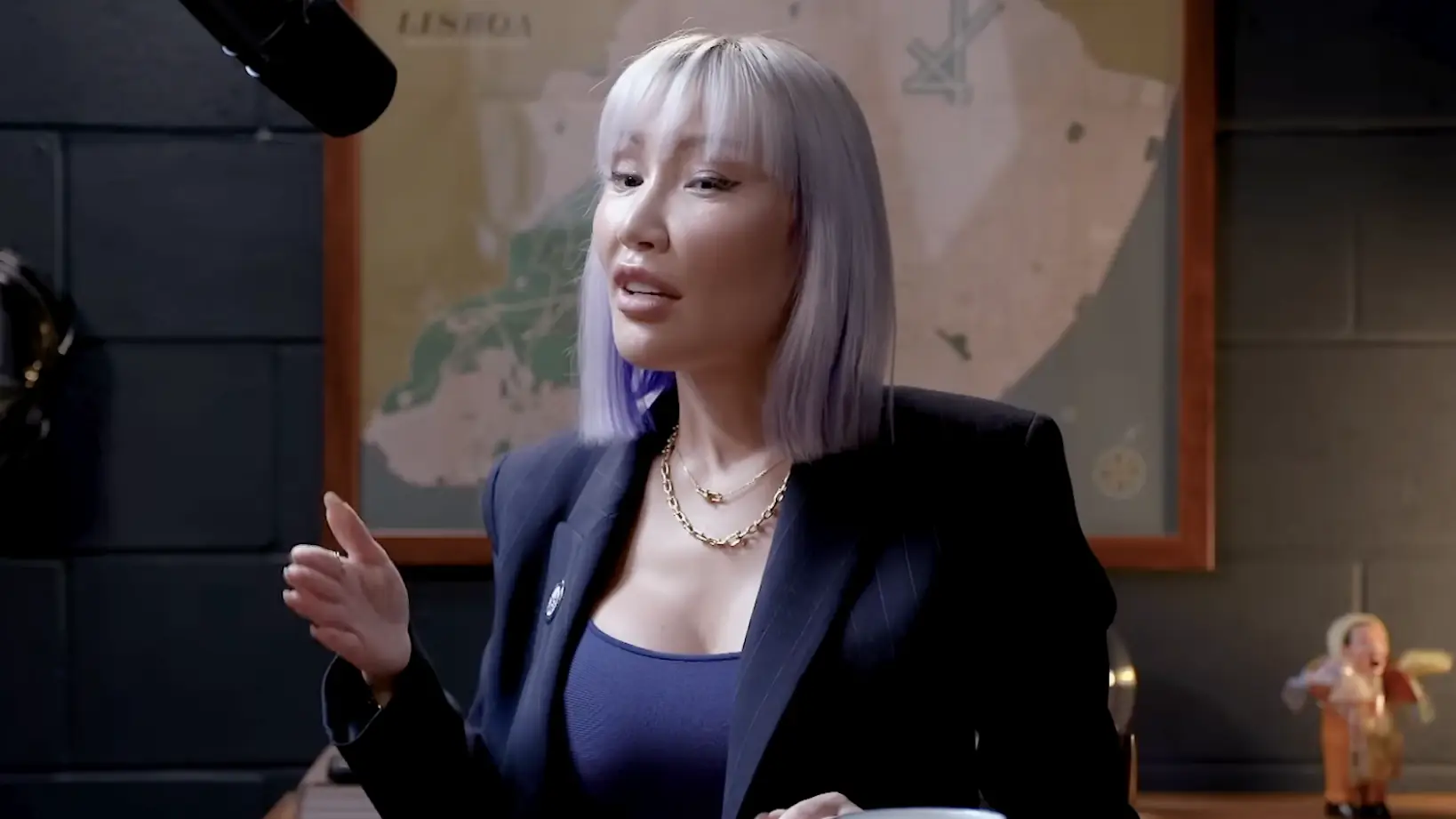The former Russian secret agent has opened up on the things she had to learn. Credit: YouTube/mariana van zeller