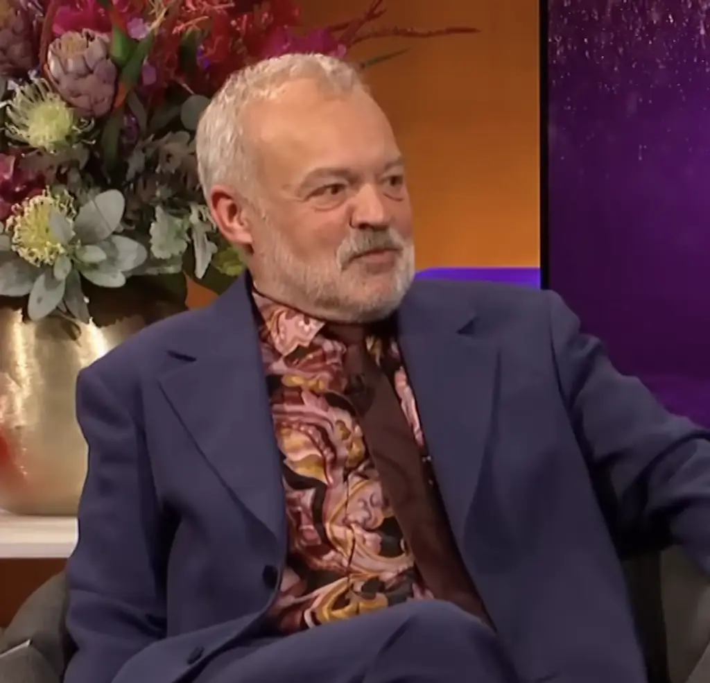 Graham Norton interviewed Taylor Swift on his show in 2025. Credit: BBC
