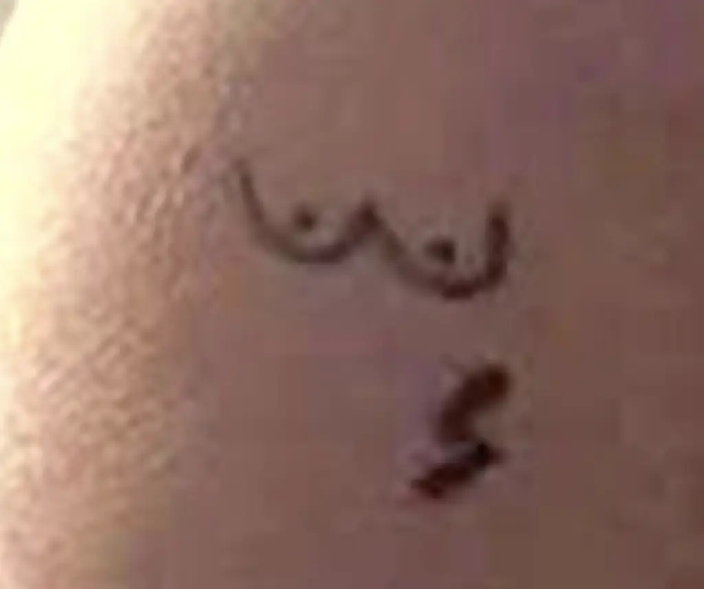 Victoria Cranmer's tattoo. Credit: Facebook / Victoria Cranmer