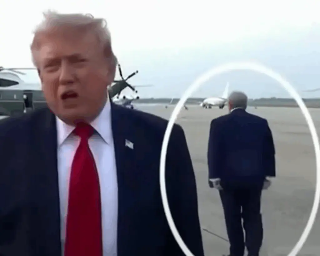 Rumors have circulated, claiming that Donald Trump has a body double. Credit: X