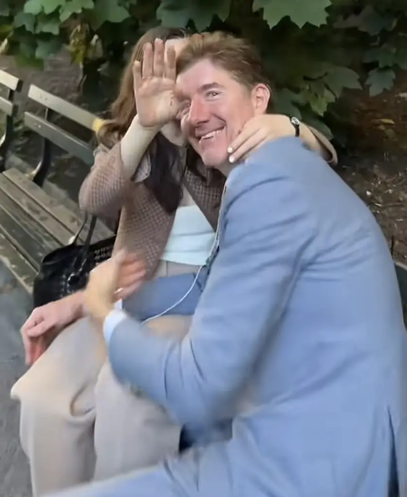 The lawyer was seen getting passionate with an associate at his firm. Credit: TikTok/@jayguap3