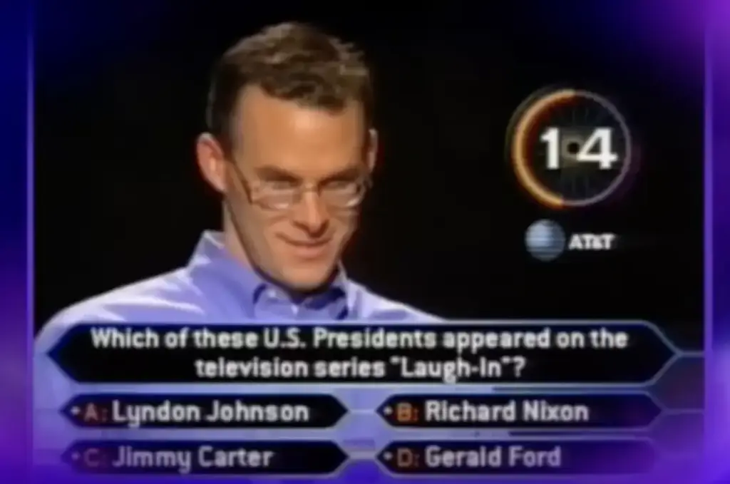 John Carpenter won Who Wants To Be A Millionaire after phoning his father to tell him he was about to win. Credit: ABC