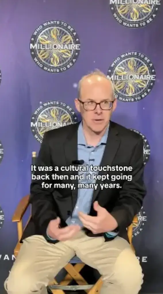 John Carpenter reflects on Who Wants To Be A Millionaire win. Credit: Who Wants To Be A Millionaire