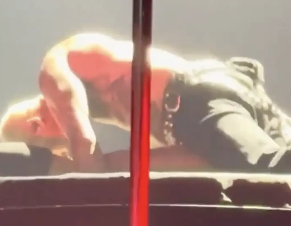 Chris Brown took the steamy performance even further. Credit: X / @savaty_
