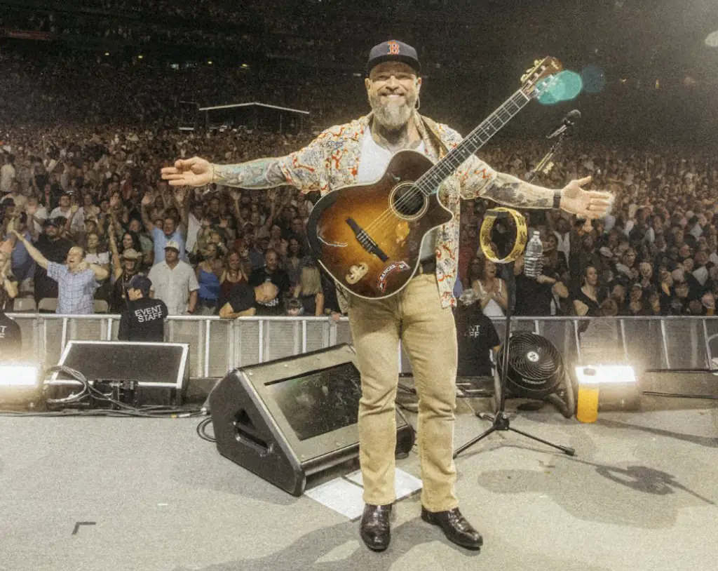 Zac Brown gave his Fenway Park fans a massive treat. Credit: Tyler Lord/Zac Brown Band/Instagram