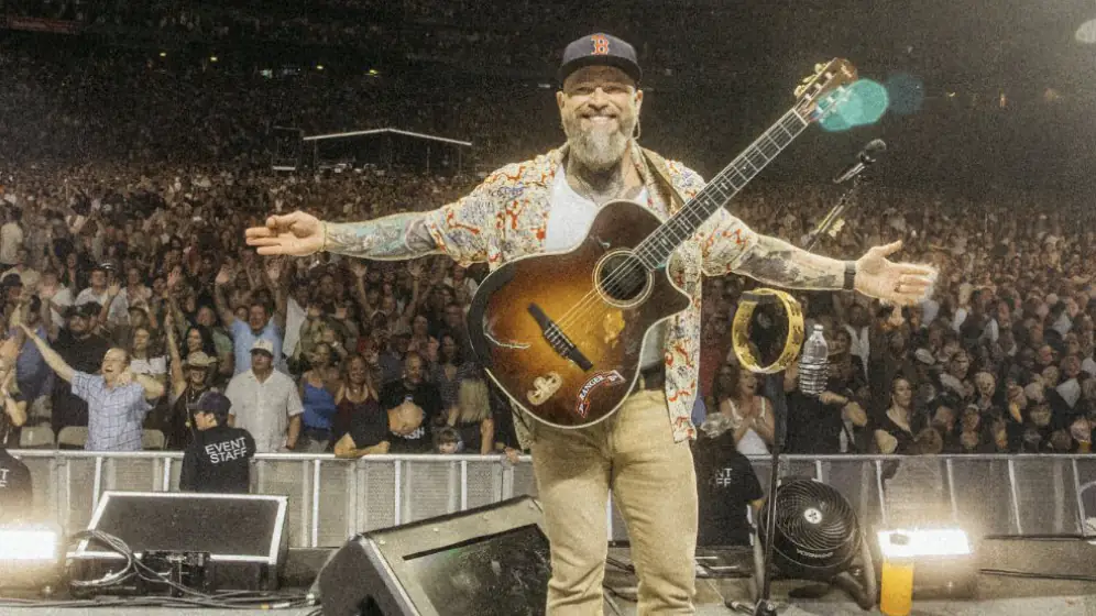 Zac Brown gave his Fenway Park fans a massive treat. Credit: Tyler Lord/Zac Brown Band/Instagram