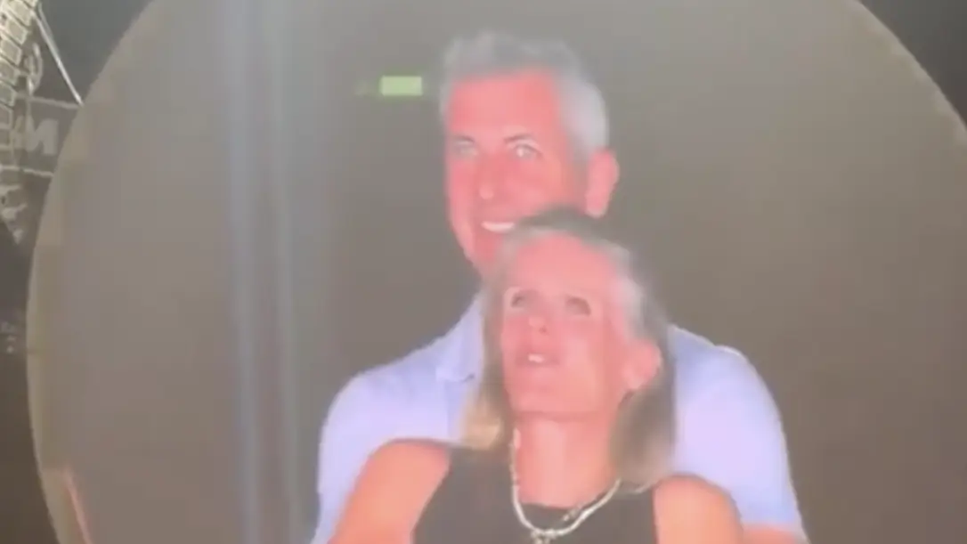 The infamous "Coldplay couple" have gone down in internet folklore. Credit: TikTok