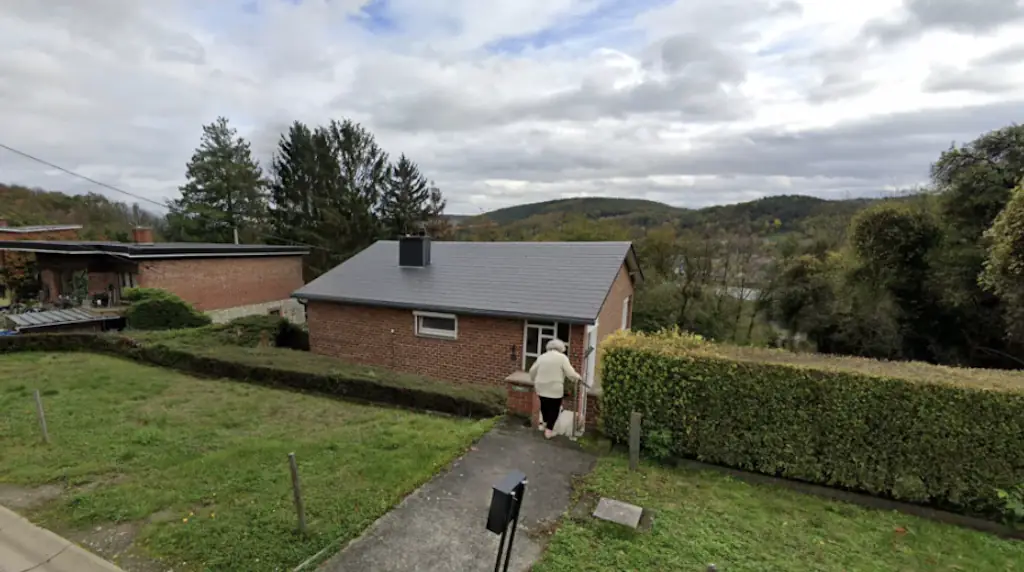 Landrieux was spotted leaving her home on Google Maps. Credit: Google Maps