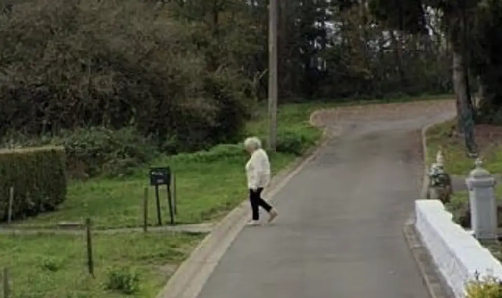 Landrieux was spotted walking into a bush by a neighbour. Credit: Google Maps 