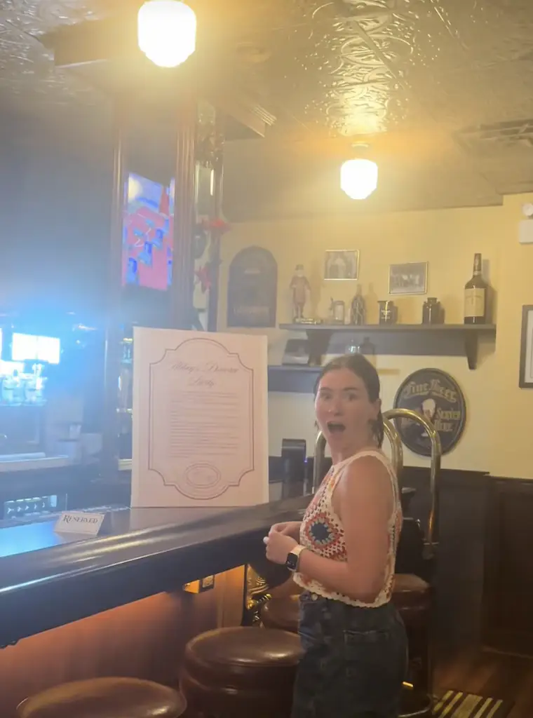 Abbey Wellman's display took many by surprise. Credit: TikTok/Abbey Wellman