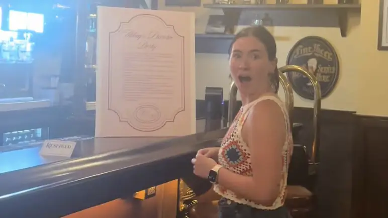 Abbey Wellman's display took many by surprise. Credit: TikTok/Abbey Wellman