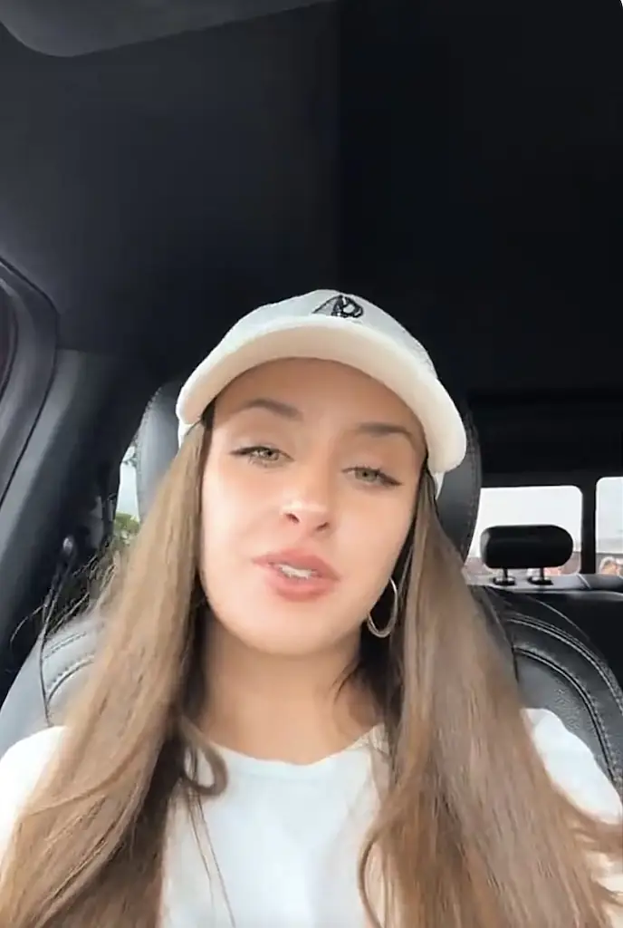 Christina Hart was struck down with the 'explosive diarrhea' parasite. Credit: TikTok/Christina Hart