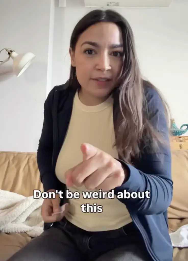 Alexandria Ocasio-Cortez discusses freezing her eggs. Credit: Alexandria Ocasio-Cortez/Instagram
