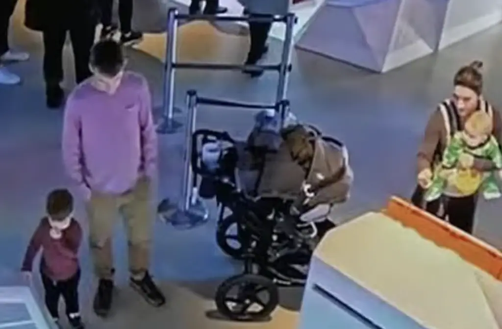 Along with text records, prosecutors presented surveillance footage from a family trip to the Museum of Science in Boston on January 8, 2023, just weeks before the incident. Credit: ABC 7