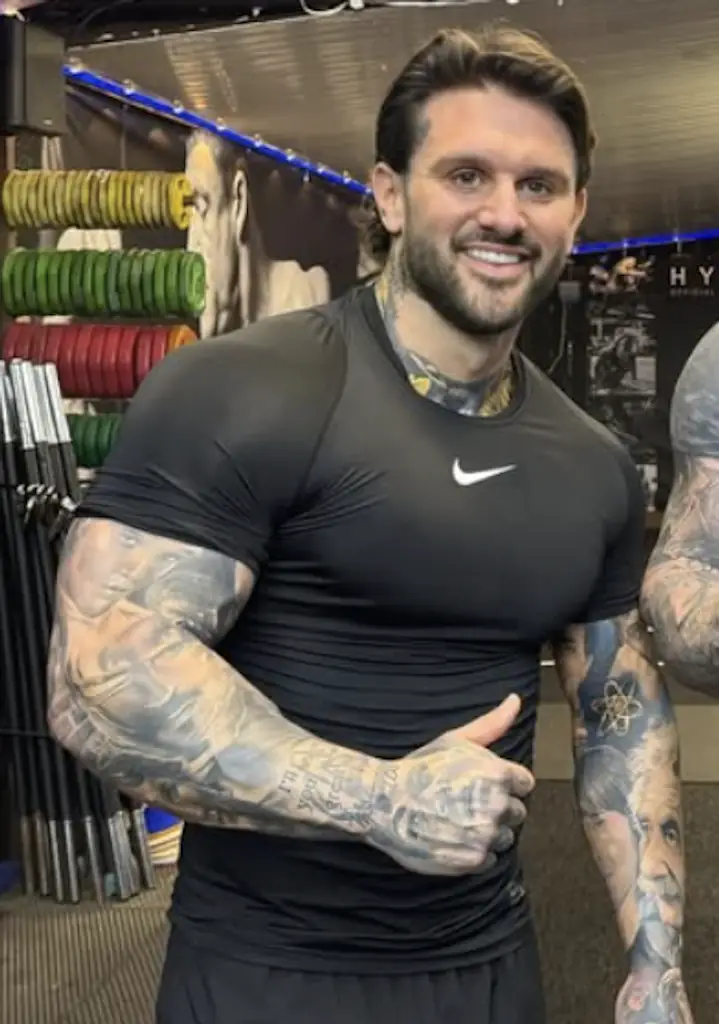 Danny Andrews looks unrecognizable. Credit: Instagram / @dannyandrews