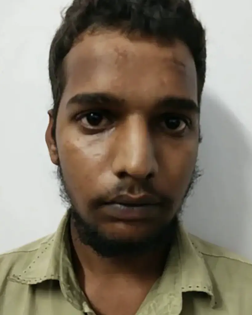 Aamir Qureshi, 18, was also arrested by police. Credit: Bhopal Police
