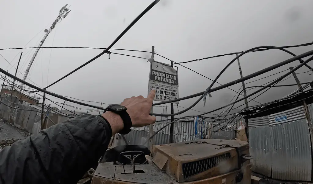 The YouTuber said that staying in this area too long could cost you your life. Credit: YouTube/Zazza The Italian