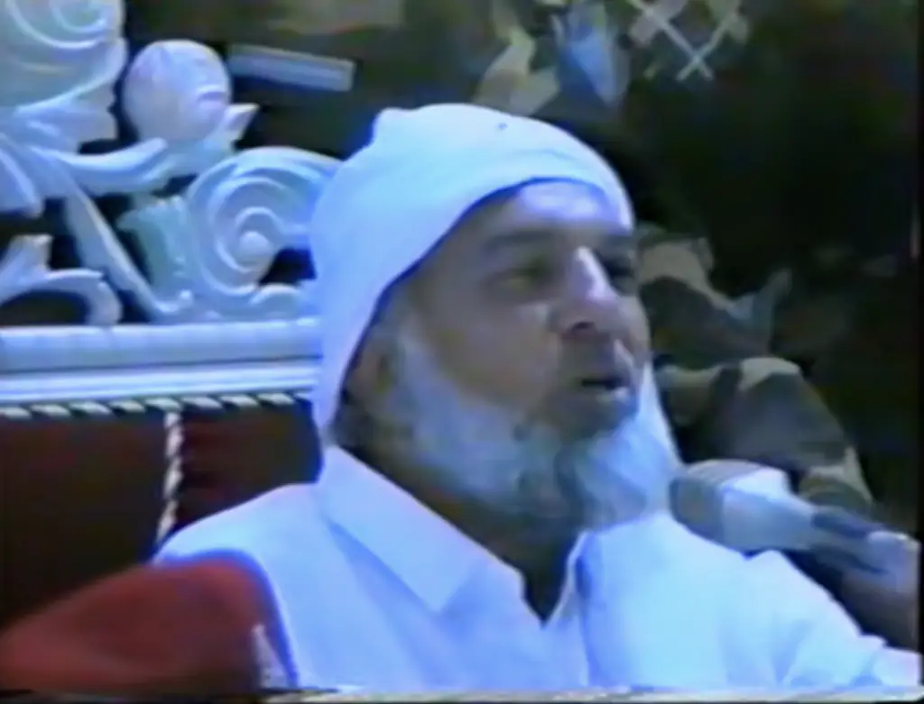 Riaz Ahmed Gohar Shahi has made headlines as the Pakistani Nostradamus. Credit: YouTube/Paigham e Gohar