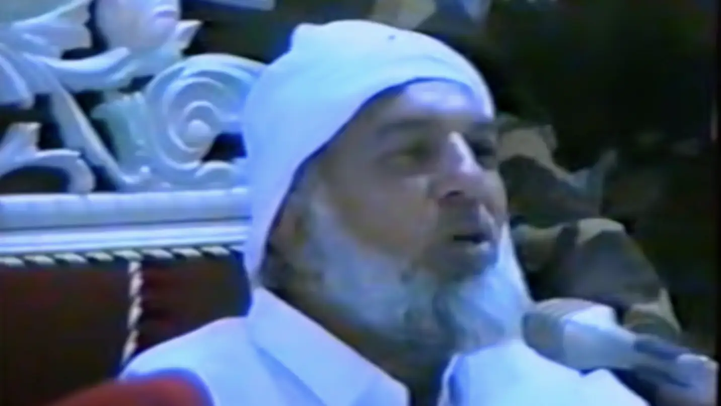 Riaz Ahmed Gohar Shahi has made headlines as the Pakistani Nostradamus. Credit: YouTube/Paigham e Gohar