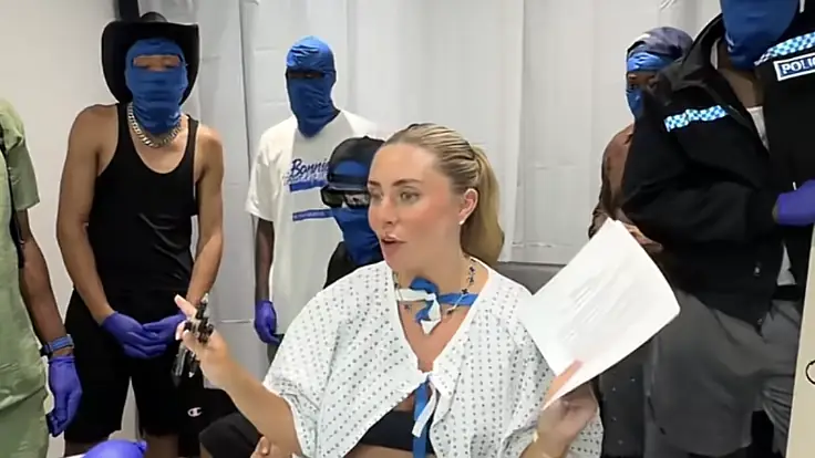 Bonnie Blue's outrageous stunt has been teased for the first time. Credit: TikTok/@bonniebluebabycam