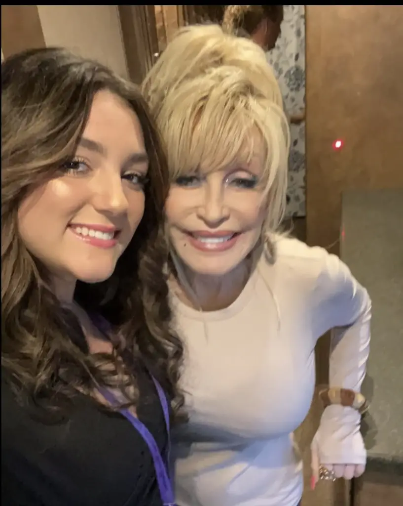 Lainey Parton with her 'granny' Dolly Parton. Credit: Instagram/Lainey Parton