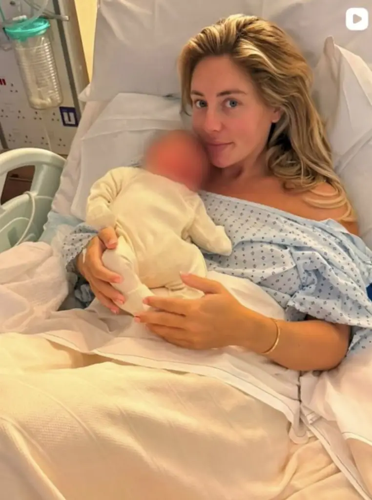 The OnlyFans star has announced the birth of her child. Credit: Instagram/@bonnieblue