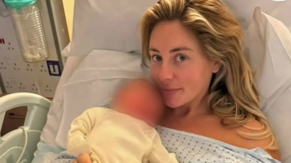 The OnlyFans star has announced the birth of her child. Credit: Instagram/@bonnieblue