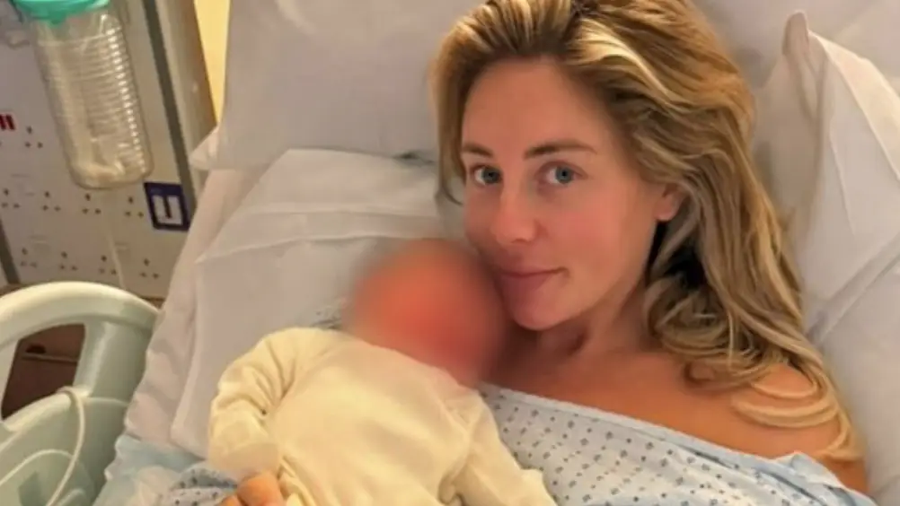 The OnlyFans star has announced the birth of her child. Credit: Instagram/@bonnieblue