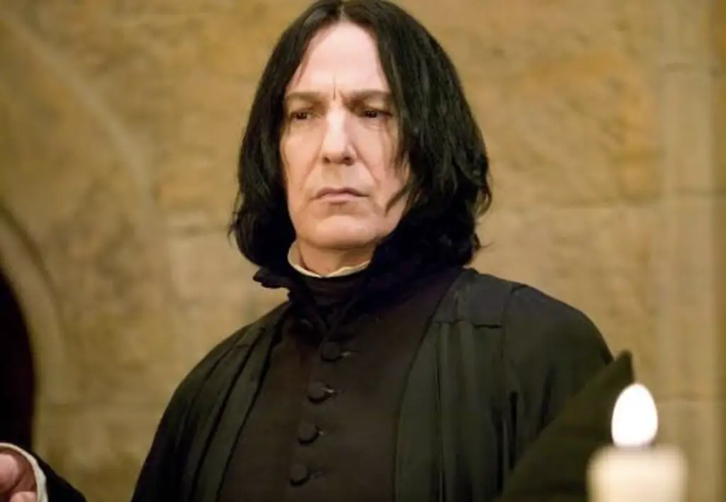 Alan Rickman famously portrayed Professor Severus Snape. Credit: Warner Bros.