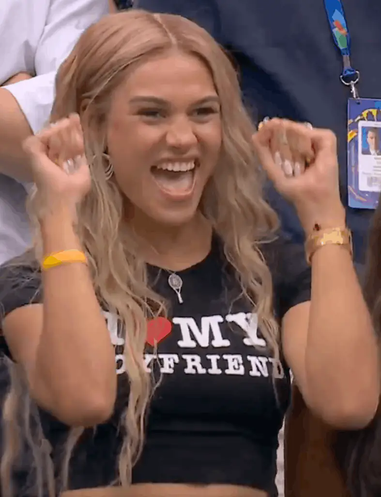 Trinity Rodman has gone viral at the US Open. Credit: X