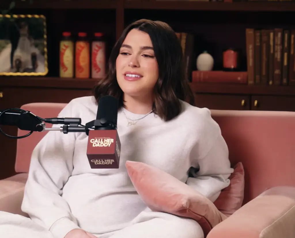 Tay Lautner touched on her sex life with her husband Taylor Lautner on the Call Her Daddy podcast. Credit: Call Her Daddy