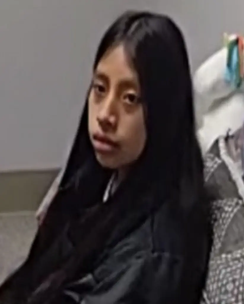 Diana Galvez Ortega is believed to have given birth to the newborn, which authorities believe her own dad fathered. Credit: Monterey County Sheriff's Office 