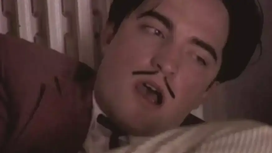 Pattinson during the key moment in Little Ashes. Credit: Kaleidoscope Entertainment