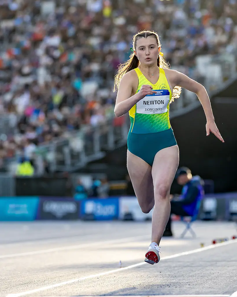 It was still a PB for the young Aussie athlete. Credit: X/Australia Athletics