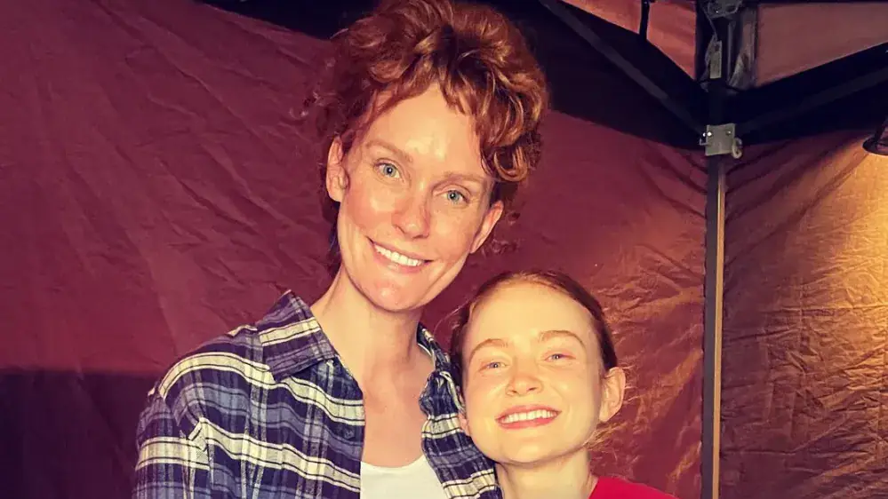 Jennifer Marshall and Sadie Sink