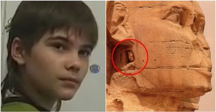 Man “Born On Mars” Claims The Sphinx Can Be Unlocked With Device Hidden Behind Its Ear