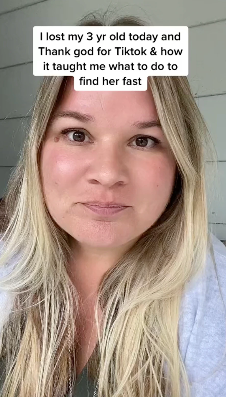 The mom used the 'looking loudly' technique. Credit: TikTok/krista.piper