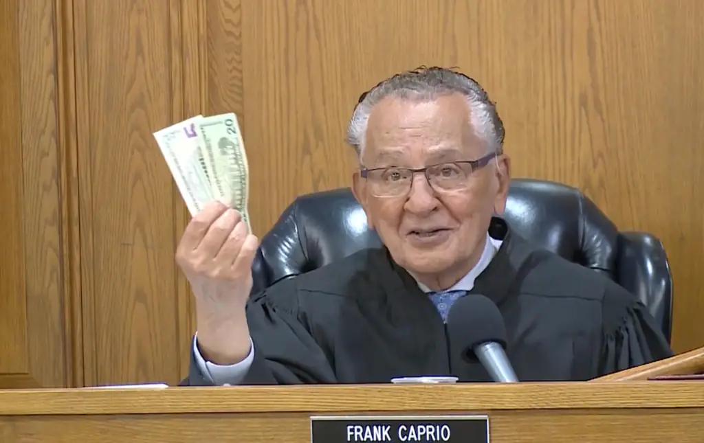 Judge Frank Caprio paid a man's fine after he walked five miles to court with less than a dollar to his name