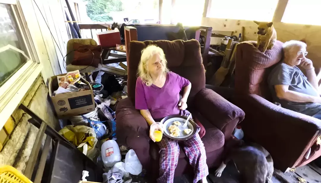 The Whittakers live in the town of Odd, Virginia. Credit: Soft White Underbelly/YouTube