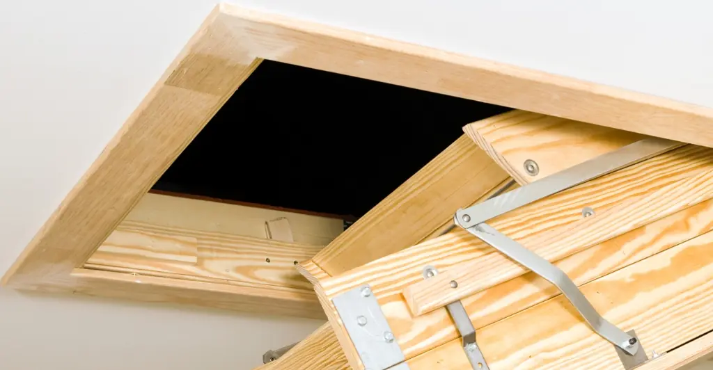 Chilling video captures the moment armed man who'd served time for homicide is found hiding in family's attic