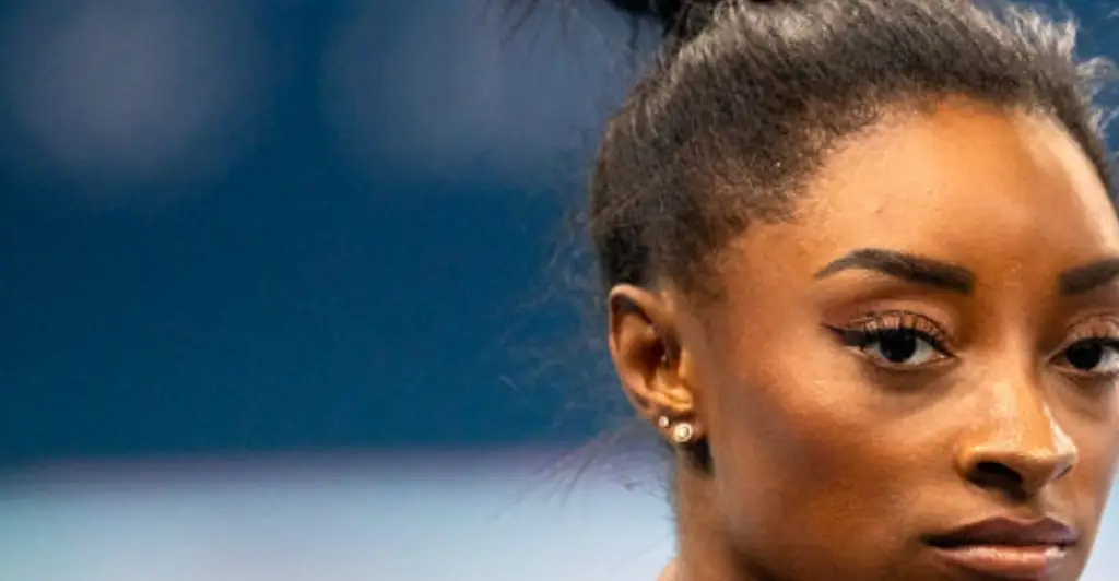 Simone Biles delivers impassioned message to Joe Biden on behalf of 'the women of America'