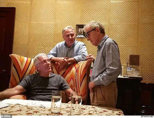 Previn, Allen and Epstein had a close relationship. Credit: DOJ