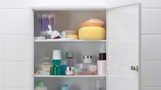 Young homeowners are finding 'little slots' in their medicine cabinets and discovering what they were used for