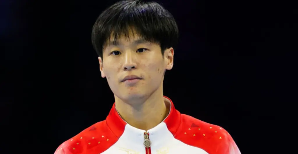 Olympics viewers left 'heartbroken' after watching Chinese gymnast's reaction to mistake that cost his team gold