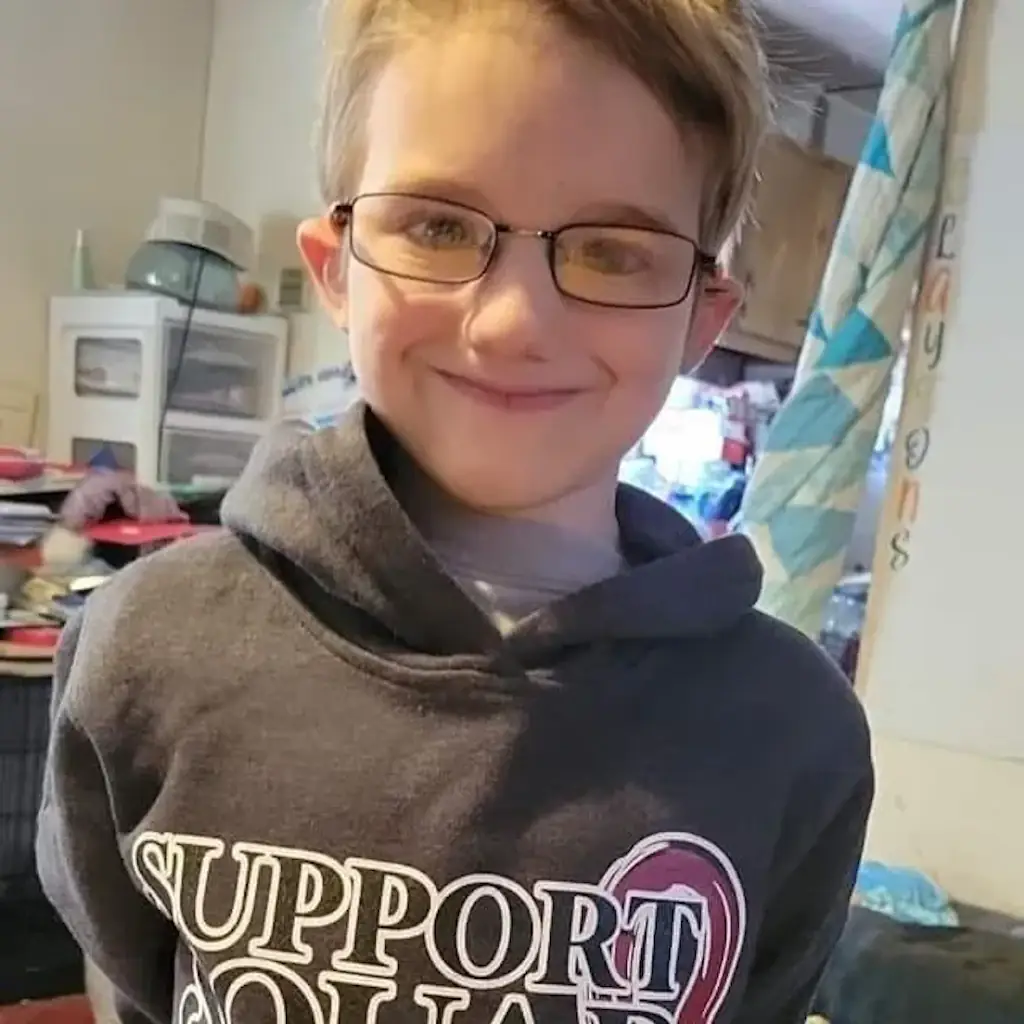 Clayton was charged with homicide after shooting his father. Credit: GiveSendGo