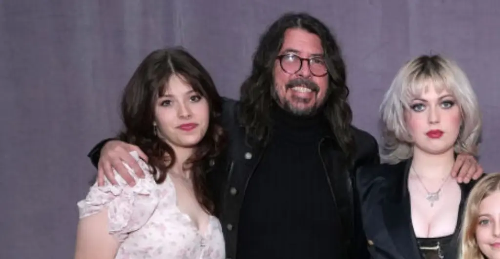 Heartbreaking way Dave Grohl's kids responded to him publicly announcing he had cheated on their mom and fathered a baby