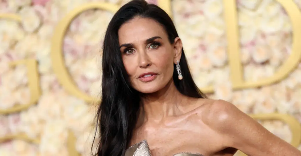 Demi Moore makes heartbreaking admission during Golden Globe acceptance speech