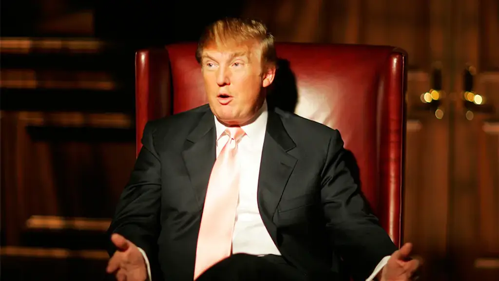 Donald Trump on The Apprentice. Credit: NBC